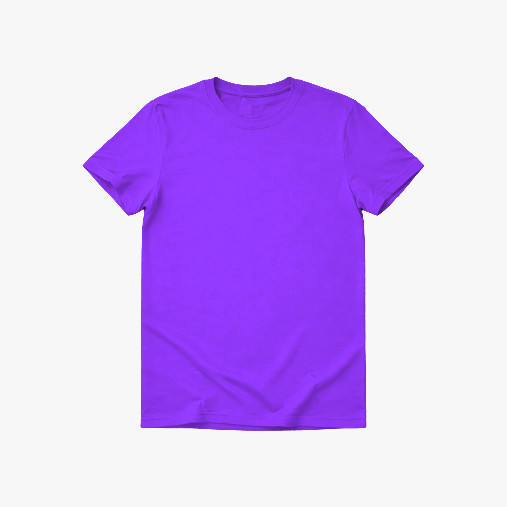 Premium Solid Color Cotton T-Shirt
